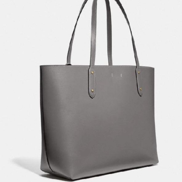 Coach Central Tote 39 - Grey/ Gunmetal - Picture 2 of 5